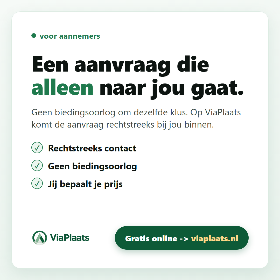 Een aanvraag die alleen naar jou gaat