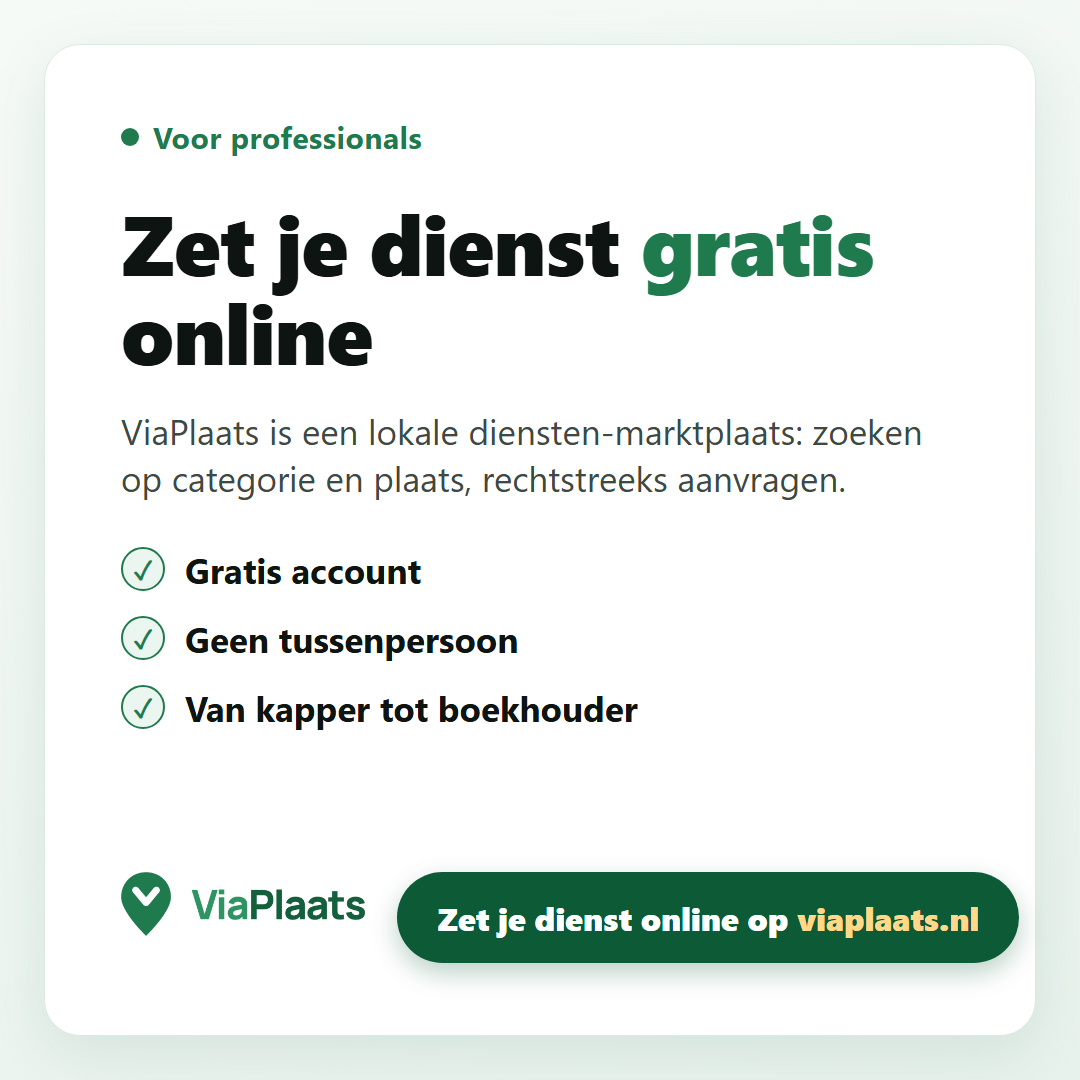 Zet je dienst gratis online
