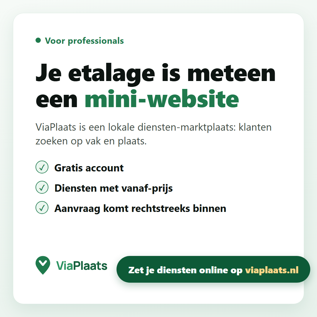 Je etalage is meteen een mini-website
